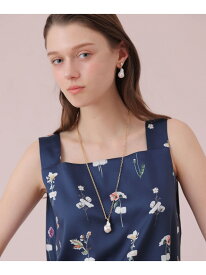 淡水バロックパールラリエットネックレス ANAYI アナイ アクセサリー・腕時計 ネックレス ホワイト【先行予約】*【送料無料】[Rakuten Fashion]