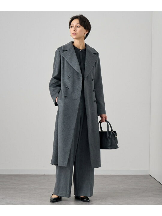 楽天市場】カシミヤドレストレンチコート ANAYI アナイ ジャケット 