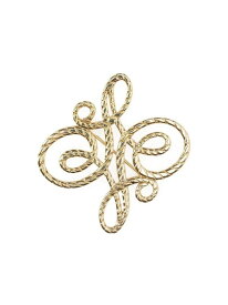 ロゴモチーフロープブローチ ANAYI アナイ アクセサリー・腕時計 ブローチ・コサージュ・バッジ ゴールド シルバー【送料無料】[Rakuten Fashion]