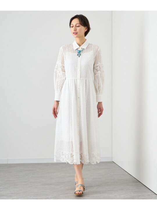 楽天市場】【SALE／40%OFF】エンブロイダリーシャツ ワンピース ANAYI 
