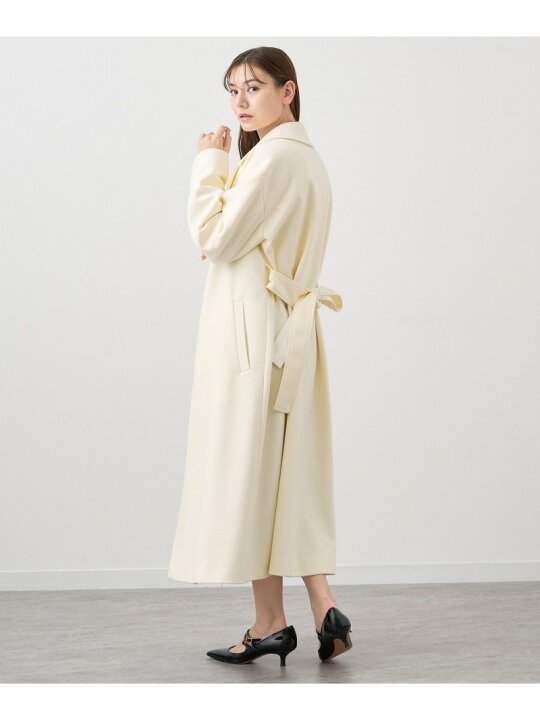 楽天市場】【SALE／30%OFF】ラムウールローブコート ANAYI アナイ 