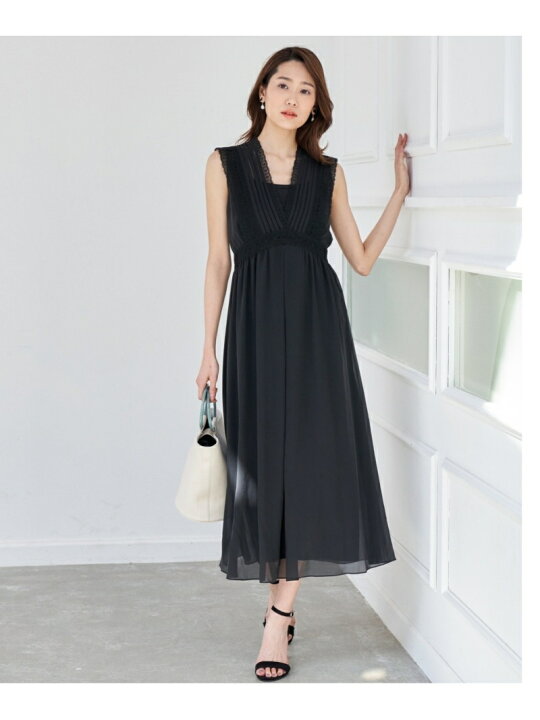 楽天市場】【SALE／70%OFF】キュプラローンVネックOP ANAYI アナイ  