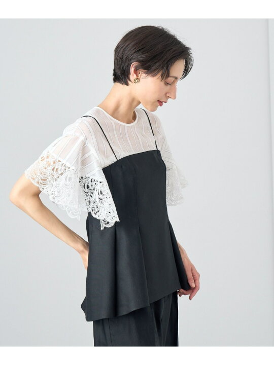 楽天市場】【SALE／50%OFF】【セットアップ対応商品】リネンストレッチ 