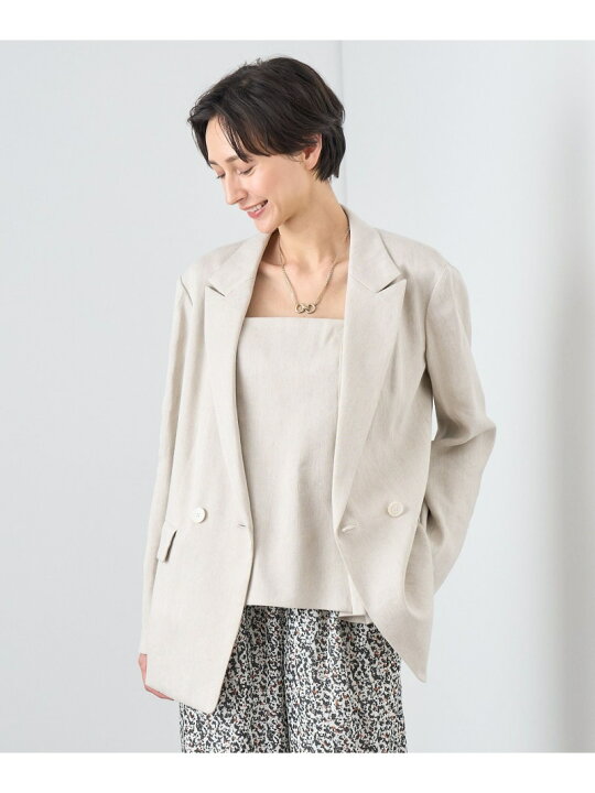楽天市場】【SALE／30%OFF】【セットアップ対応商品】リネンストレッチ 