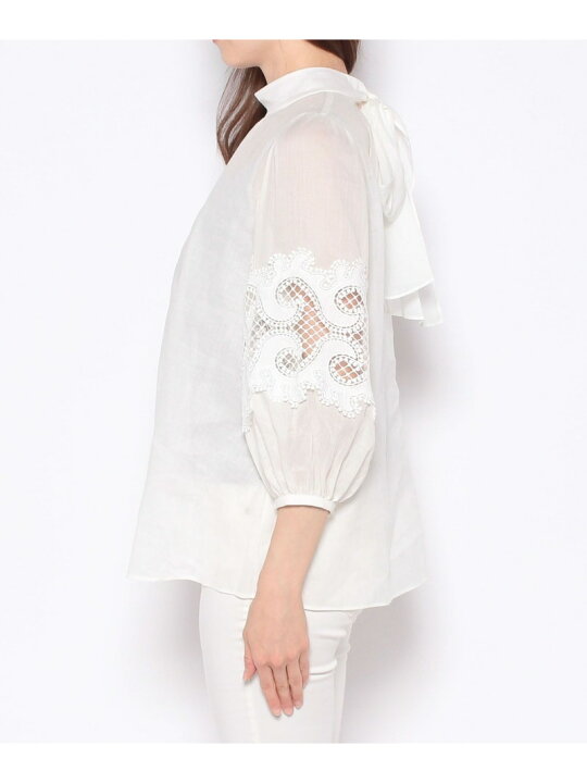 楽天市場】【SALE／30%OFF】ラミーコットンシシュウブラウス ANAYI 