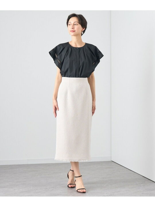 楽天市場】【SALE／50%OFF】ブロードフレアスリーブ ブラウス ANAYI 