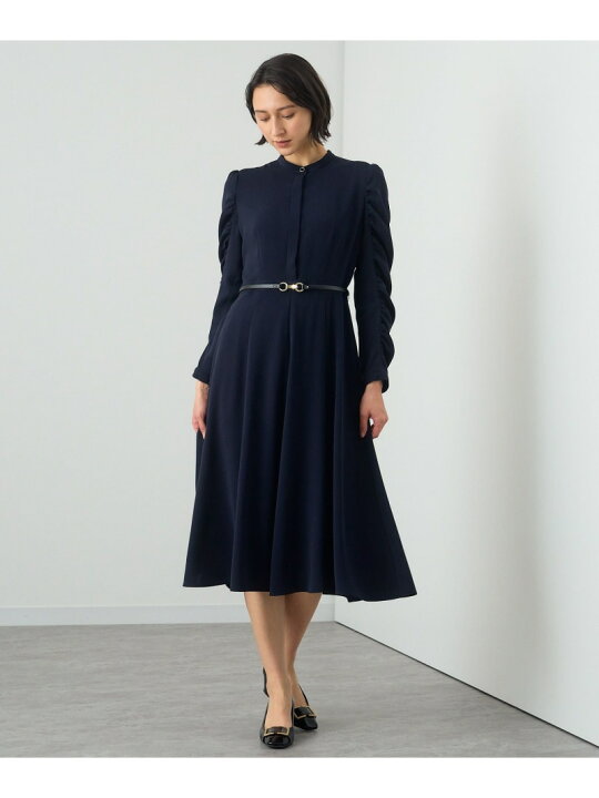 楽天市場】【SALE／40%OFF】アムンゼンベルト付き切り替え ワンピース  