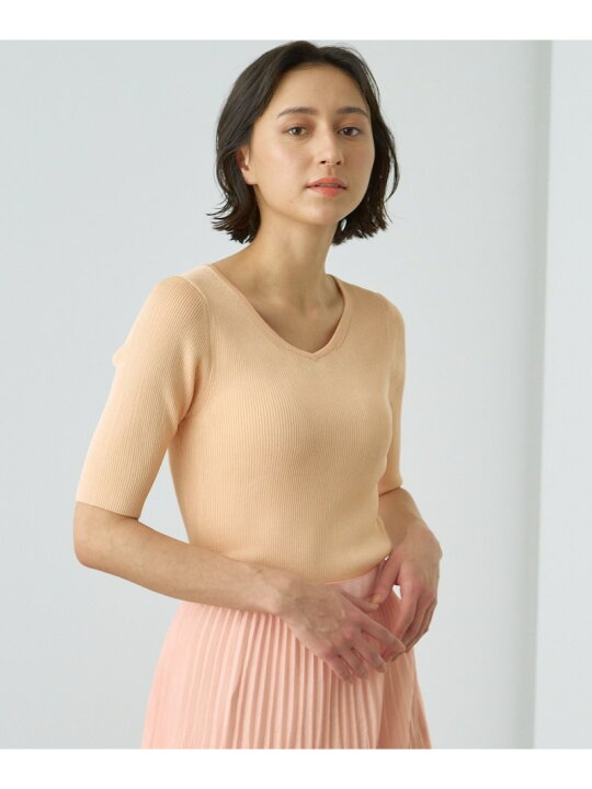 楽天市場】アセテートポリエステル半袖 プルオーバー ANAYI アナイ 
