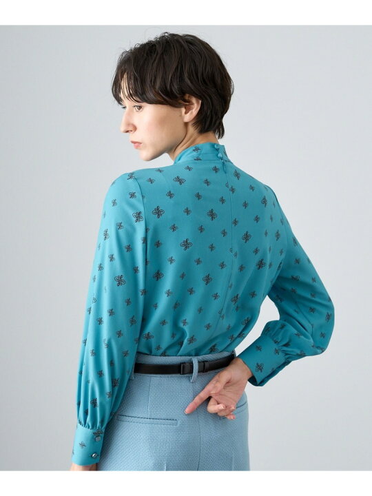 楽天市場】アナグラムドットプリントボウ ブラウス ANAYI アナイ 