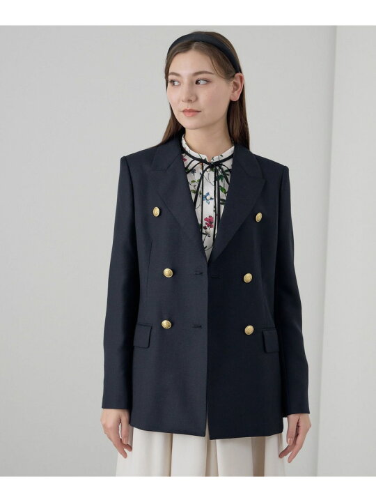 楽天市場】【SALE／30%OFF】ウールオックスダブル ジャケット ANAYI 
