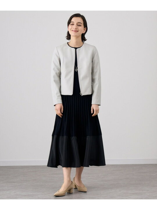 楽天市場】【SALE／30%OFF】ラムレザーファスナー ジャケット ANAYI 