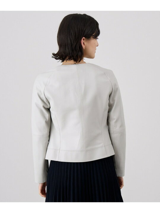 楽天市場】【SALE／40%OFF】ラムレザーファスナー ジャケット ANAYI  