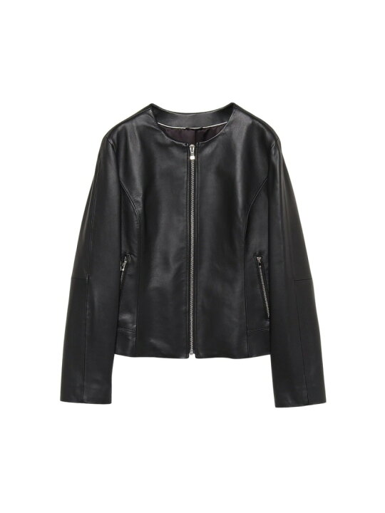 楽天市場】【SALE／40%OFF】ラムレザーファスナー ジャケット ANAYI 