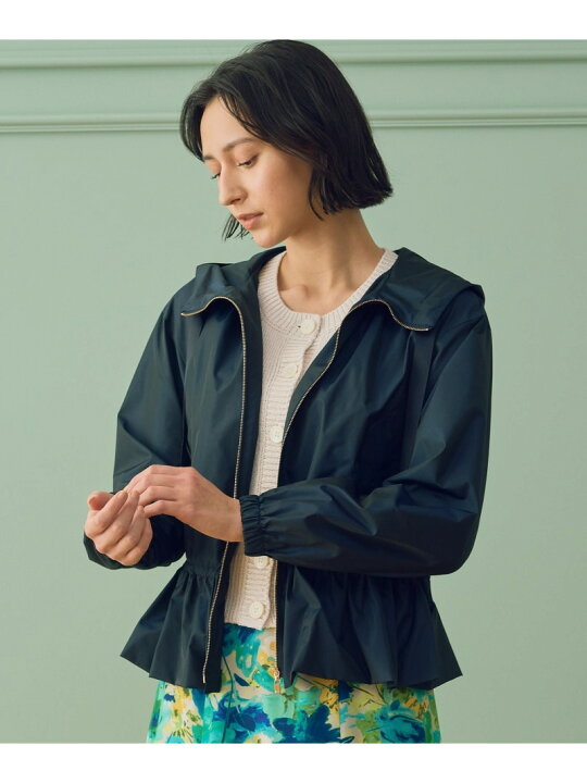 楽天市場】【SALE／40%OFF】撥水タフタショートブルゾン ANAYI アナイ  