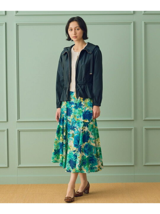 楽天市場】【SALE／40%OFF】撥水タフタショートブルゾン ANAYI アナイ 