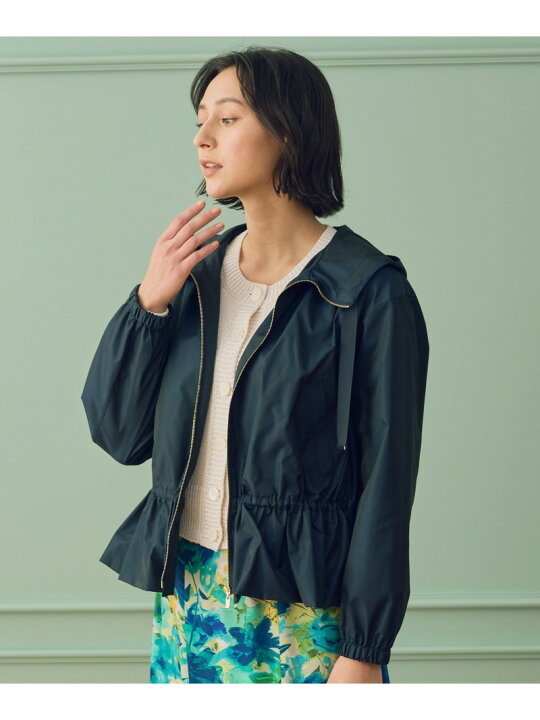 楽天市場】【SALE／40%OFF】撥水タフタショートブルゾン ANAYI アナイ 