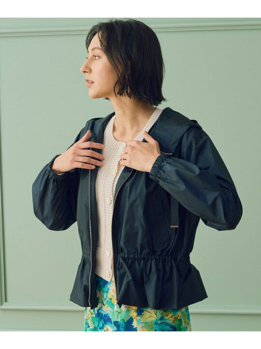 楽天市場】【SALE／40%OFF】撥水タフタショートブルゾン ANAYI アナイ 