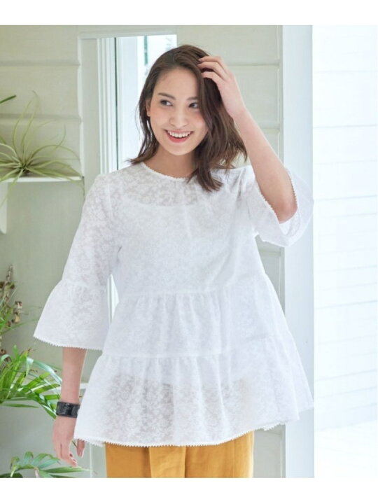 楽天市場】【SALE／70%OFF】エンブロイダリーティアードBL ANAYI 