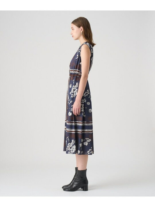 楽天市場】【SALE／40%OFF】スカーフプリントタック ワンピース ANAYI 