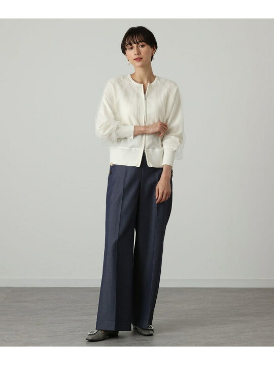 楽天市場】【SALE／50%OFF】メッシュレイヤージップブルゾン ANAYI 