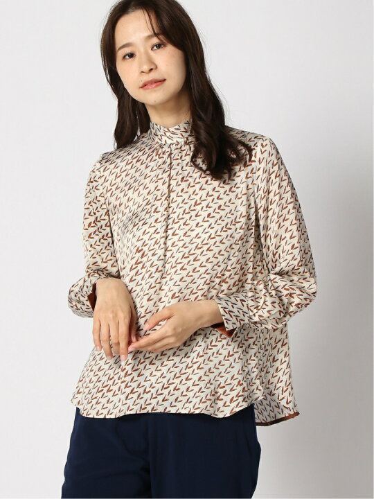 楽天市場】【SALE／70%OFF】ヘリンボーンPTスカーフネックBL ANAYI 