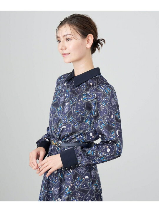 楽天市場】タロットプリントシャツ ワンピース ANAYI アナイ 