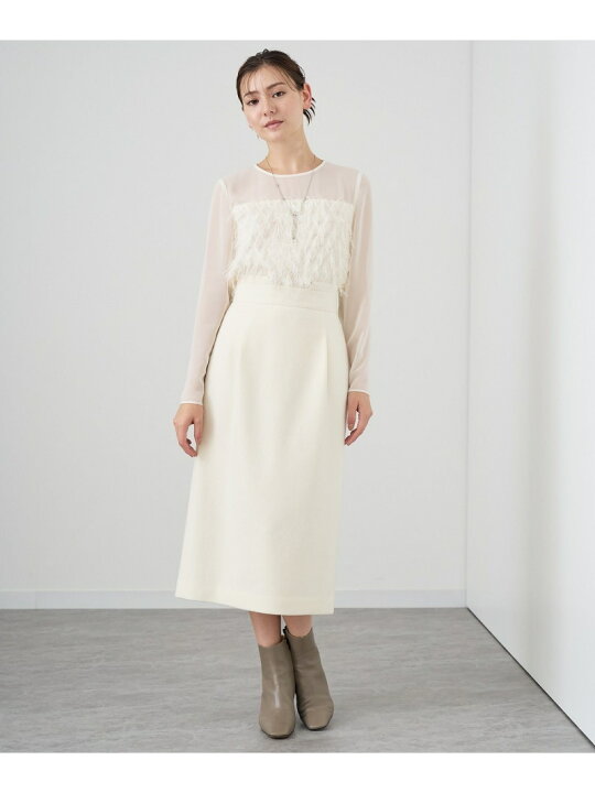 楽天市場】【SALE／40%OFF】カットジャガード ブラウス ANAYI アナイ 