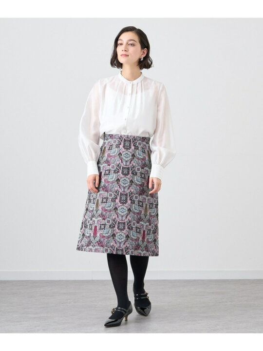 楽天市場】【SALE／40%OFF】オーガンジーパフ袖ブラウス ANAYI アナイ 