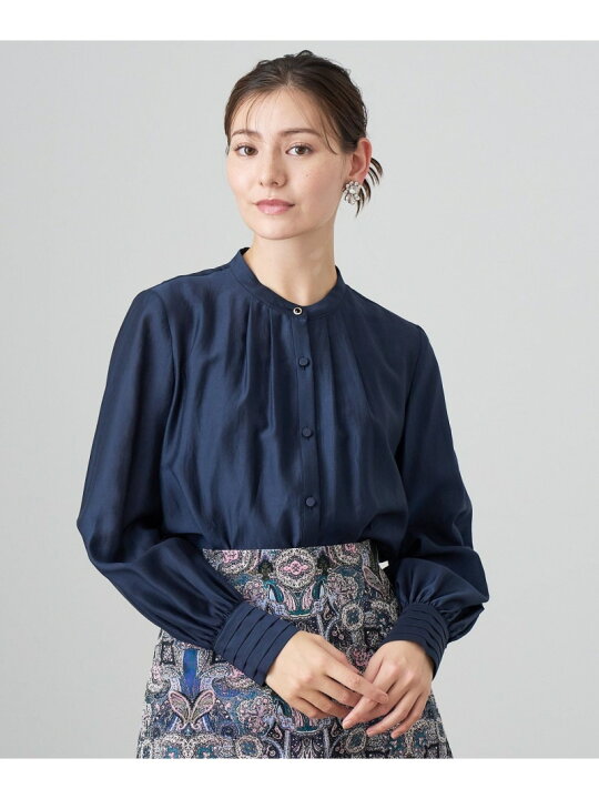 楽天市場】【SALE／40%OFF】オーガンジーパフ袖ブラウス ANAYI アナイ 