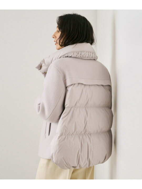 楽天市場】【SALE／40%OFF】ウール切り替えダウンショートコート ANAYI 