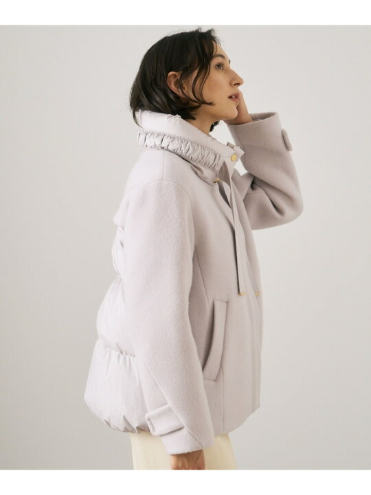 楽天市場】【SALE／40%OFF】ウール切り替えダウンショートコート ANAYI 