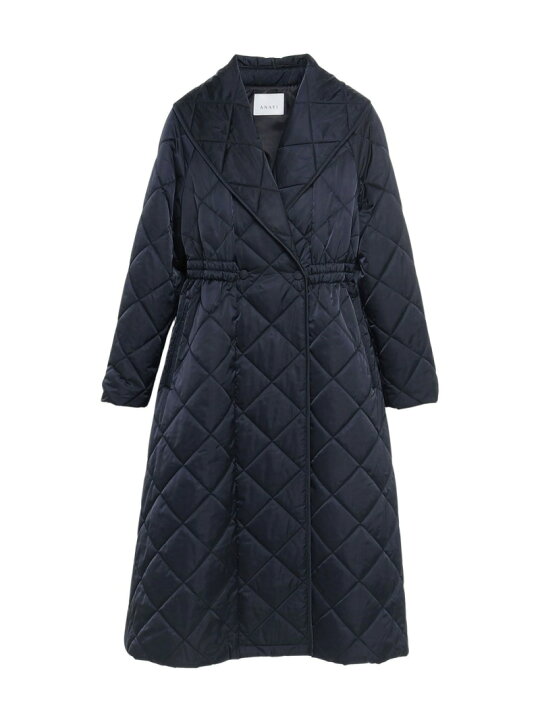 楽天市場】【SALE／40%OFF】キルティングショールカラーコート ANAYI  