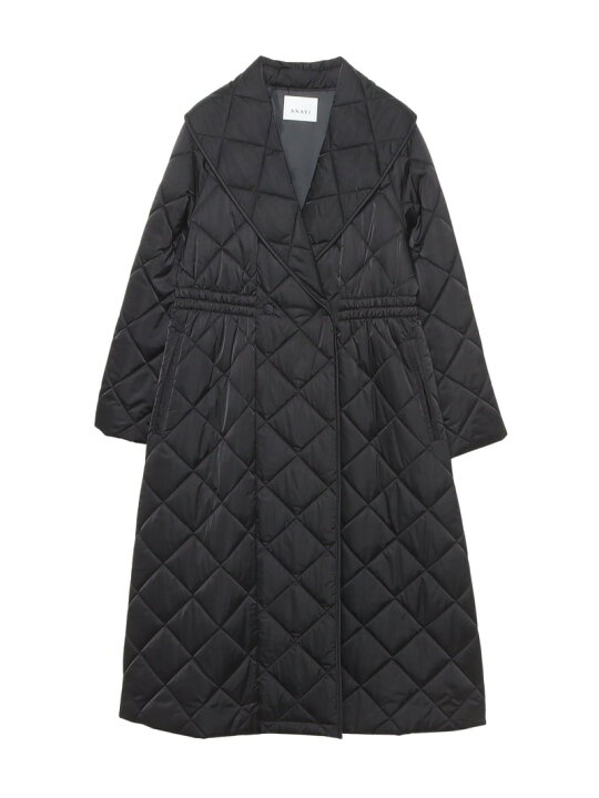 楽天市場】【SALE／60%OFF】キルティングショールカラーコート ANAYI 