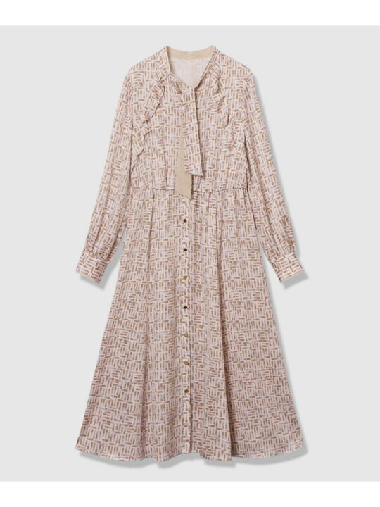 楽天市場】【SALE／40%OFF】リッププリントボウタイフレア ワンピース 