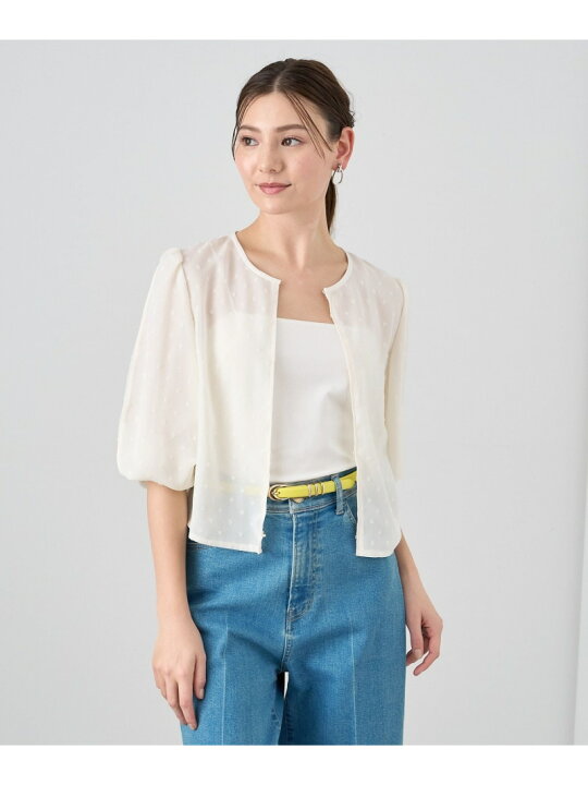 楽天市場】【SALE／30%OFF】シアードットブルゾン ANAYI アナイ 