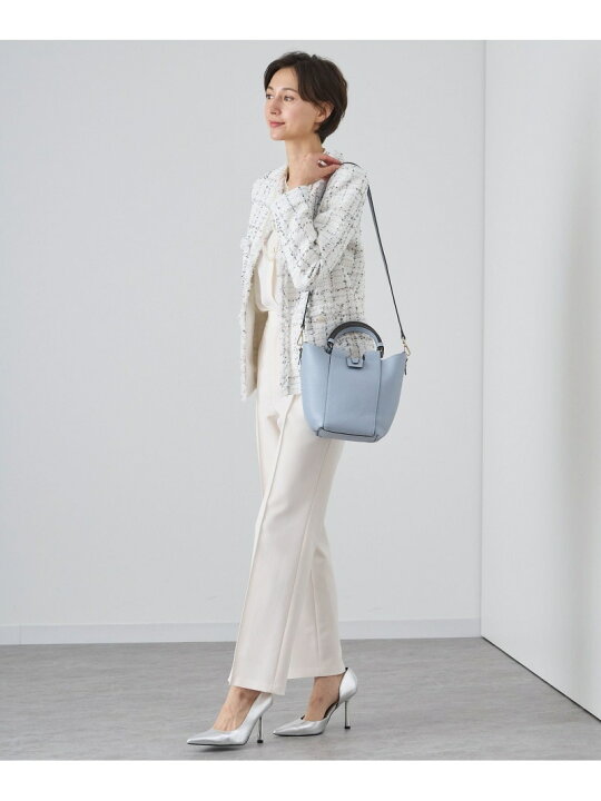 楽天市場】◇ステッチコンビショルダーバッグ ANAYI アナイ バッグ  