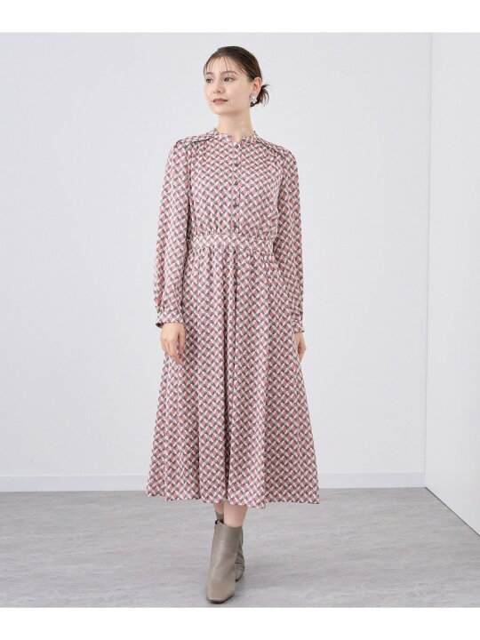 楽天市場】【SALE／40%OFF】キャットプリントギャザー ワンピース  