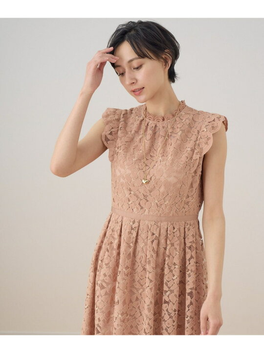 楽天市場】【SALE／40%OFF】レオパードレースタックフレア ワンピース 