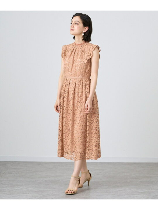 楽天市場】【SALE／40%OFF】レオパードレースタックフレア ワンピース 