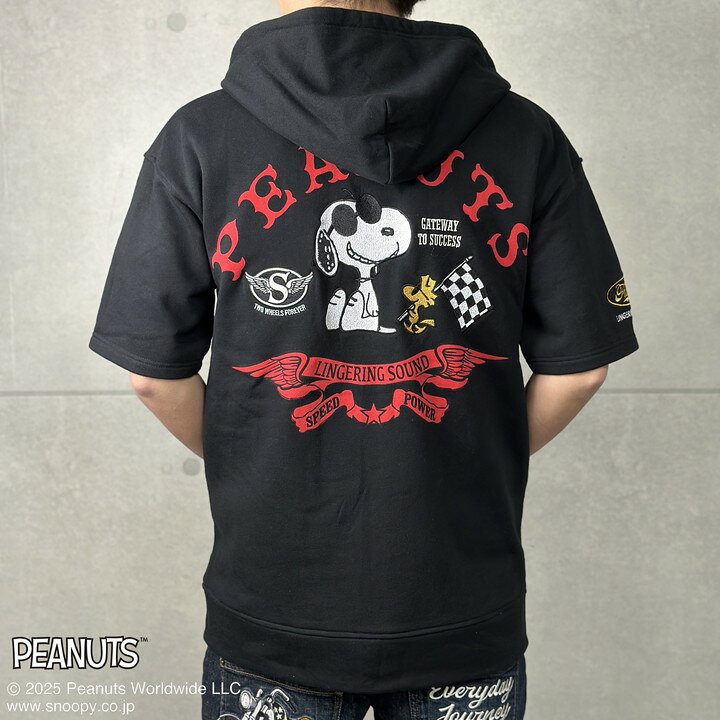 楽天市場】FLAG STAFF SNOOPY コラボ 半袖 パーカー 452097 フラッグ 