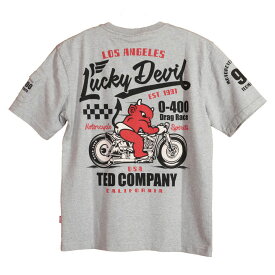 テッドマン MOTORCYCLE 半袖 Tシャツ TDSS-542 TEDMAN エフ商会【SS122-20】