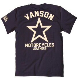 当店別注!VANSON バンソン 新作 吸汗速乾 ドライ半袖 Tシャツ ワンスター ACV-904 抗菌防臭 UVカット スタンダードサイズ アメカジ トレーニング ランニング ホームウエア