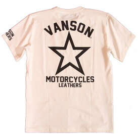 当店別注!VANSON バンソン 新作 吸汗速乾 ドライ半袖 Tシャツ ワンスター ACV-904 抗菌防臭 UVカット スタンダードサイズ アメカジ トレーニング ランニング ホームウエア