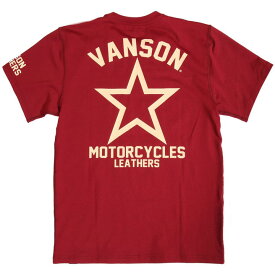 0の付く日は!RカードでP増量★当店別注!VANSON バンソン 新作 吸汗速乾 ドライ半袖 Tシャツ ワンスター ACV-904 抗菌防臭 UVカット スタンダードサイズ アメカジ トレーニング ランニング ホームウエア