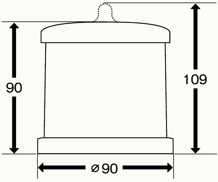 楽天市場】航海灯 紅灯(第2種)12V用 MLE-4A2 赤灯 小糸製作所 小型船舶