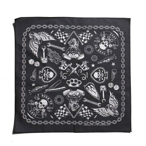 (�A���J�[�Z���N�g) ANCHOR SELECT SKULL BANDANA as2649001vt