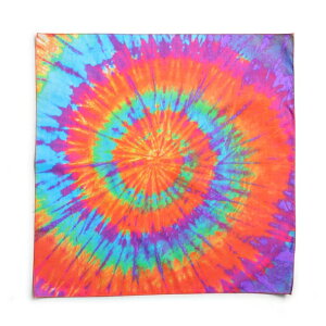 ANCHOR SELECT ( �A���J�[�Z���N�g ) TIE DYE BANDANNAS �^�C�_�C�� �o���_�i as2649005vt