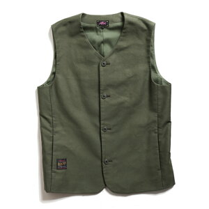(���[�^�[) ROTAR Military moleskin vest rt2472023