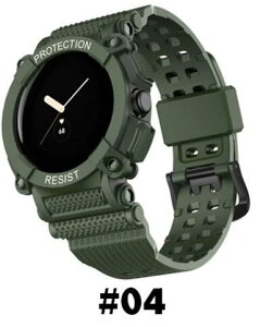 Google Pixel Watch �Ή� �o���h �����x���g�N���A�o���h ��̌^ �����o���h �N���A�P�[�X TPU�� �_�炩�� �X�|�[�c �ϏՌ� �h�� �����\ �j�����p