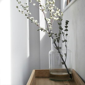 花瓶 安定 大きい サイズ ガラス おしゃれ 北欧 フラワーベース ガラス 洗いやすい リサイクルガラス かわいい シンプル 枝物 円形 円柱 透明 エコガラス インテリア リビング 寝室 玄関 店舗用 業務用 花器 花 植物 人気 ブランド おすすめ SDGs エシカル エコ (interior)